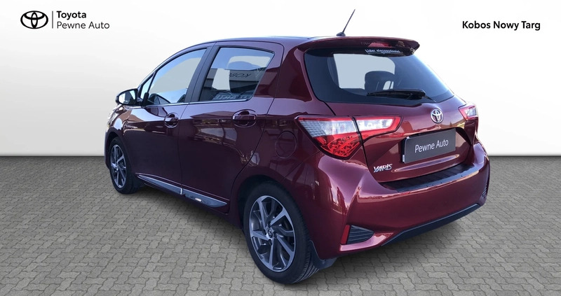 Toyota Yaris cena 57900 przebieg: 72478, rok produkcji 2017 z Zawidów małe 191